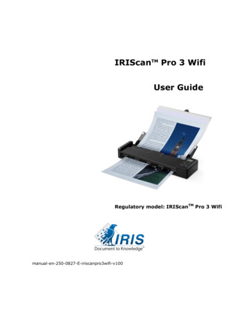 IRIScan Pro 3 Wifi - Irislink 