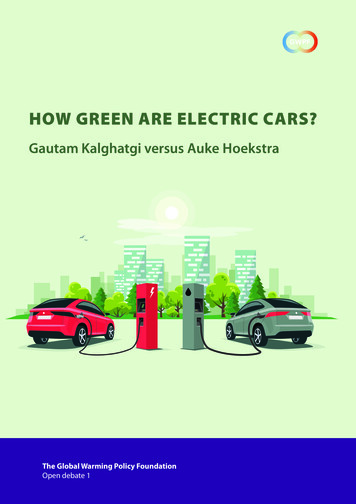 Gautam Kalghatgi Versus Auke Hoekstra - Global Warming Policy Foundation