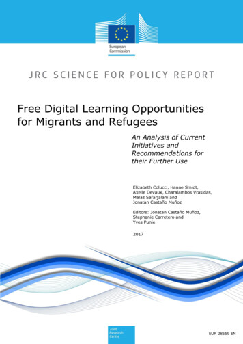 Free Digital Learning Opportunities For Migrants And Refugees