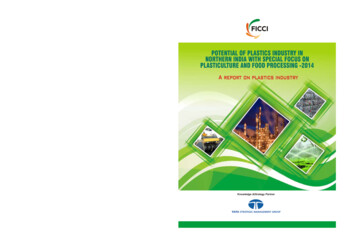 A Report On Plastics Industry - FICCI