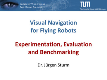 Visual Navigation For Flying Robots - TUM