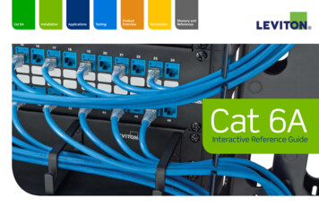 Cat 6A Interactive Reference Guide - AGN Group