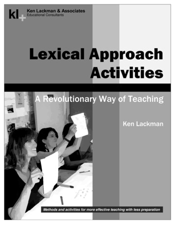 Activities - Ken Lackman
