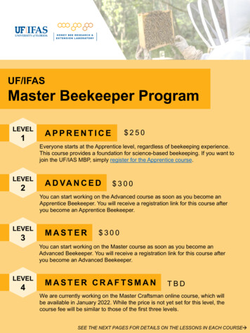 UF/IFAS Master Beekeeper Program - University Of Florida