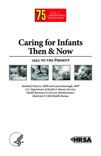 Caring For Infants Then And Now