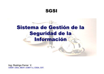 Estrategias De Seguridad V5 - Sisteseg Consulting Services
