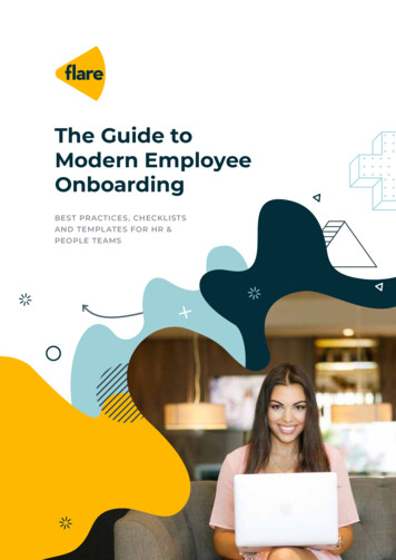 The Guide To Modern Employee Onboarding - Flare HR