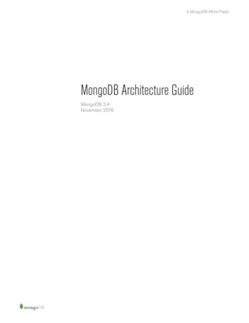 MongoDB Architecture Guide - Apphosting.io