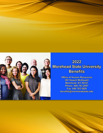 Morehead State University Benefit Guide