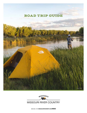 ROAD TRIP GUIDE - Montana's Missouri River Country