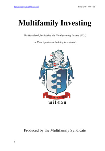 Multifamily Investing - Family Office Club