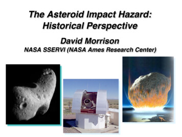 The Asteroid Impact Hazard: Historical Perspective