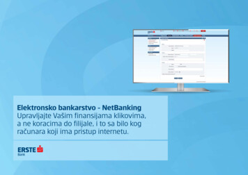 Elektronsko Bankarstvo - NetBanking Upravljajte Vašim Finansijama .