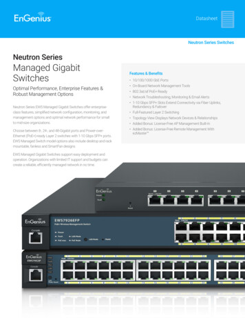 Switches Features & Benefits - EnGenius Tech