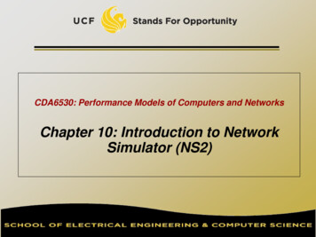 Chapter 10: Introduction To Network Simulator (NS2)
