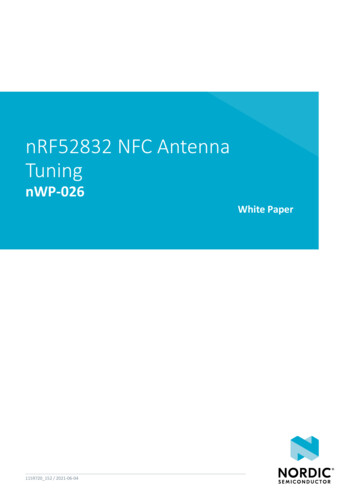 NRF52832 NFC Antenna Tuning - Nordic Semiconductor