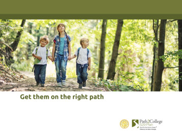 Get Them On The Right Path - Path2College 529