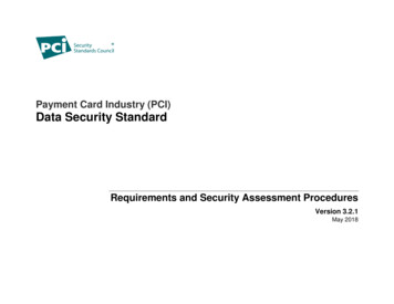 Payment Card Industry (PCI) Data Security Standard