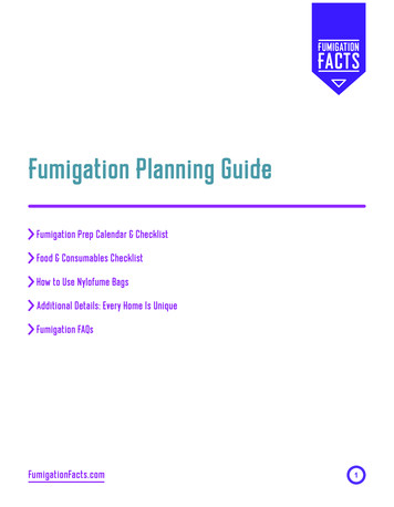Fumigation Planning Guide