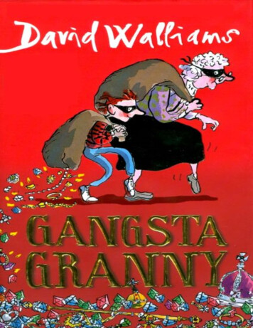 Gangsta Granny - Haggerston School