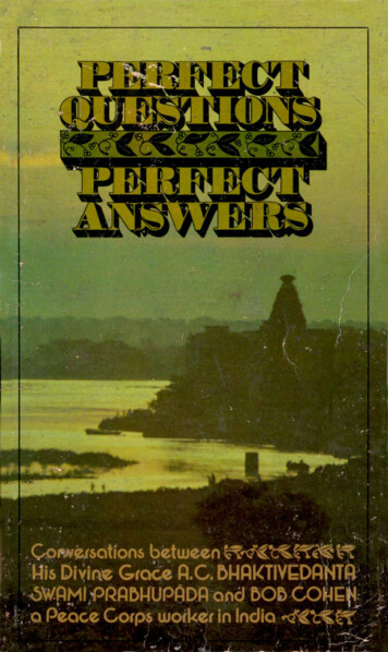 Perfect Questions Perfect Answers Original 1977 Edition Scan