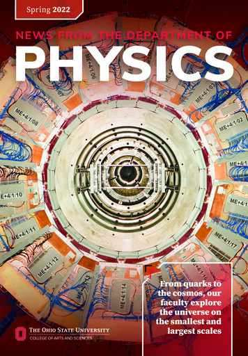 News From The Department Of Physics