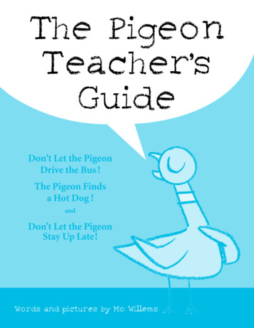 The Pigeon Teacher S Guide - Disney Publishing Worldwide