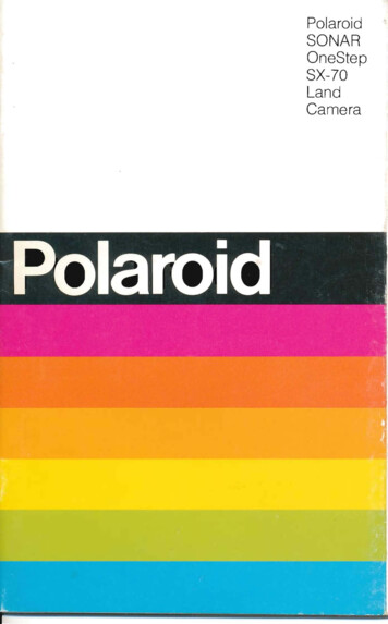 Polaroid SONAR OneStep SX-70 Land - Jameskbeard 