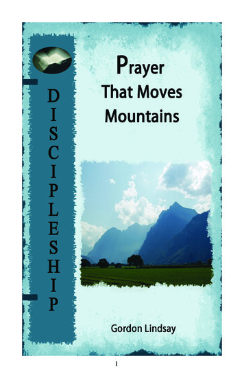 Prayer That Moves Mountains - Faith In God's Word Is The Real Power .