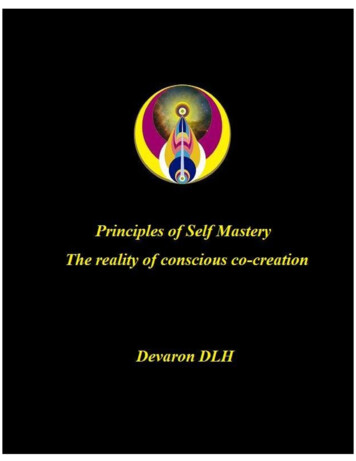 Principles Of Self Mastery - Zola Bantu