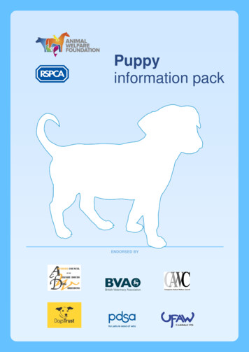 Puppy Contract - RSPCA