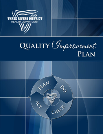 Quality Improvement Plan - Kentucky