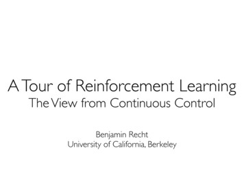 A Tour Of Reinforcement Learning - People