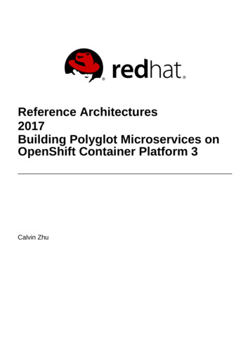 Reference Architectures 2017 Building Polyglot Microservices On .