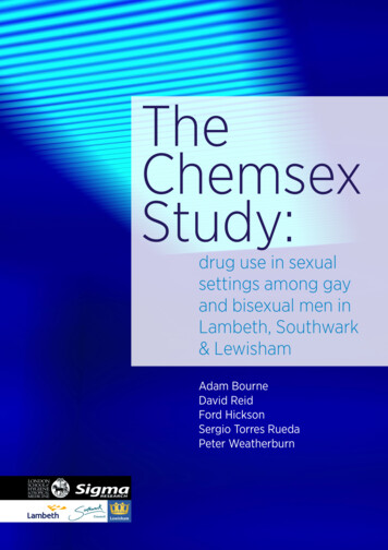 The Chemsex Study - Sigma Research