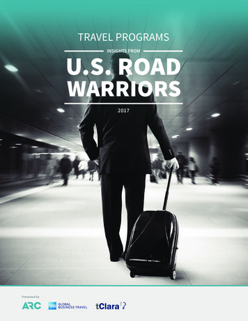 Road Warrior Program Insights - Airlines Reporting Corporation