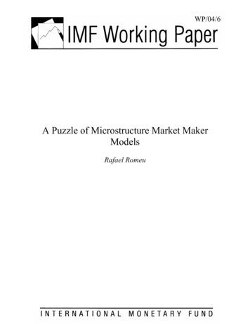 A Puzzle Of Microstructure Market Maker Models