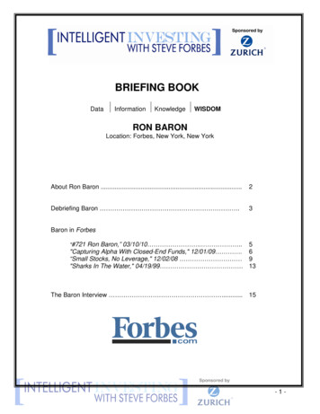 Baron Briefing Book - Forbes