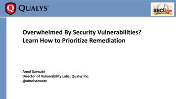 Overwhelmed By Security Vulnerabilities? Learn How To Prioritize .