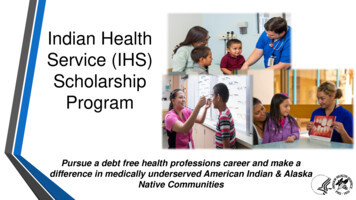 Indian Health Service (IHS) Scholarship Program