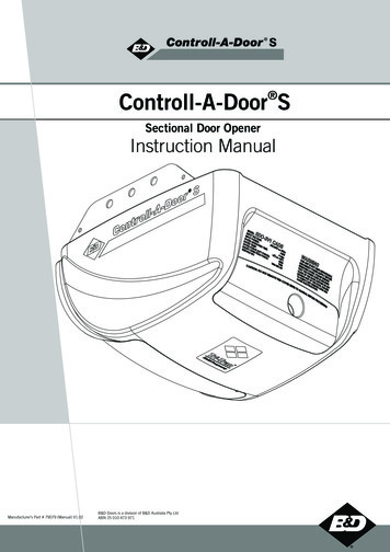SDO-3 (B&D CAD-P ) Manual V102