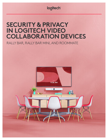 Security & Privacy In Logitech Video Collaboration Devices