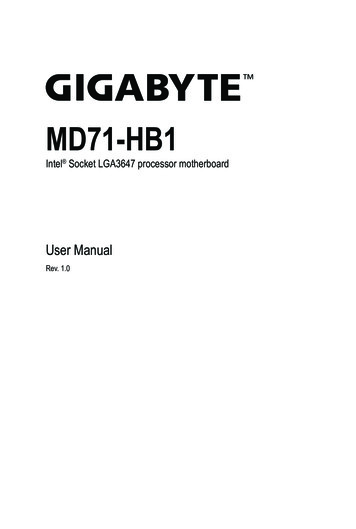 Md71-hb1 - Gigabyte