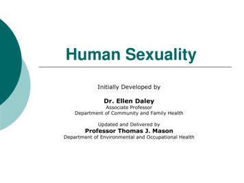Human Sexuality - University Of South Florida
