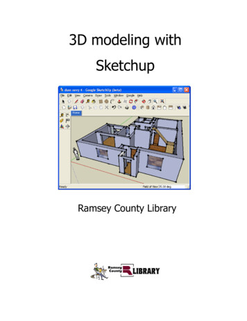 3D Modeling With Sketchup - Weebly