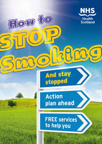 Giving Up Smoking Is The Best - Carnoustie Medical Group