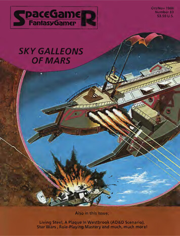 SKY GALLEONS OF MARS - Internet Archive