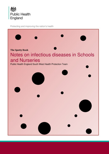 The Spotty Book Notes On Infectious Diseases In Schools And Nurseries