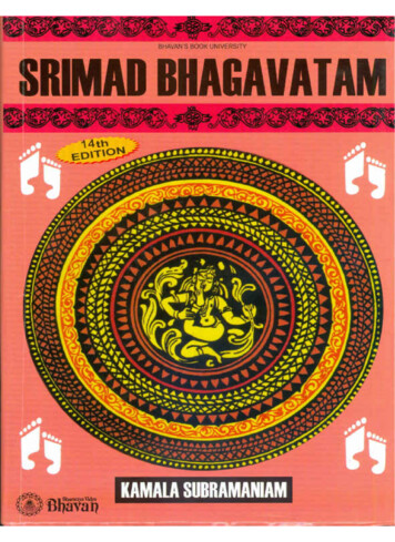 SRIMAD BHAGAVATAM - Estudantedavedanta 