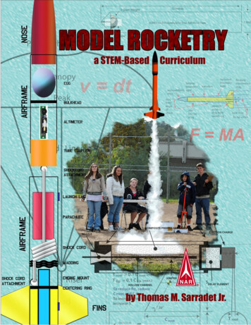 1 A Stem Based Model Rocketry Curriculum: For The Team America . - Nar